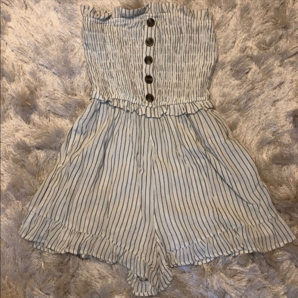 American eagle tube top romper